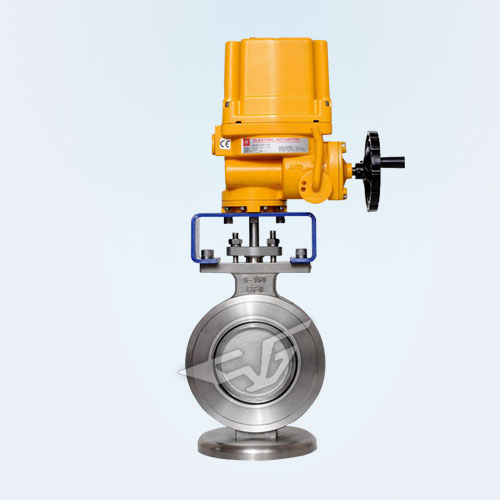  Electric high-performance butterfly valve