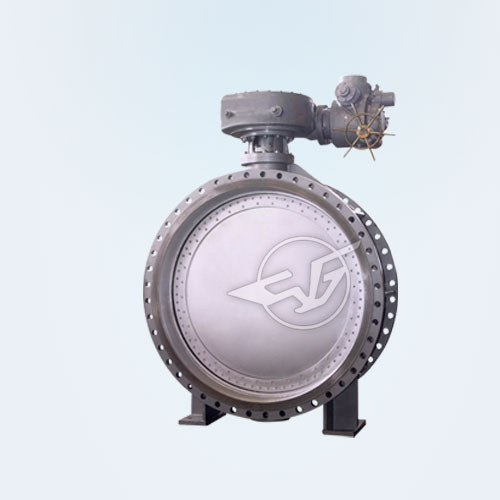  Electric metal hard sealing butterfly valve  