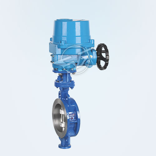 Electric clamp multi-level metal seal butterfly valve 