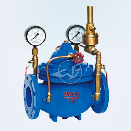 Diaphragm multi-function pump control valve