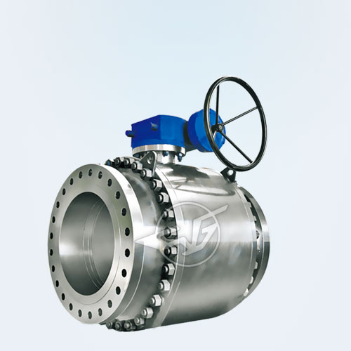 High-pressure forged steel ball valve 